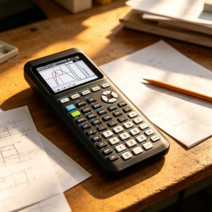 Furniture Instruments TI-84 Plus CE Color Graphing Calculator, Black